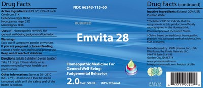Emvita 28 (Label)